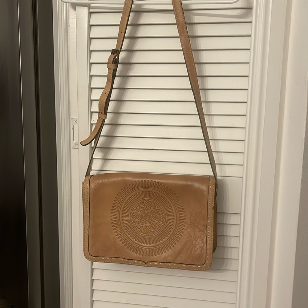 Patricia Nash leather shoulder bag